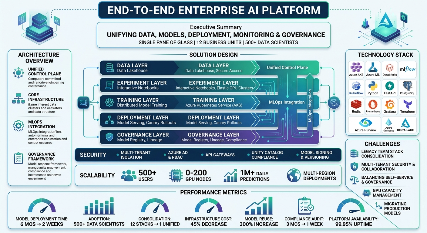 Cover image for End-to-End Enterprise AI Platform